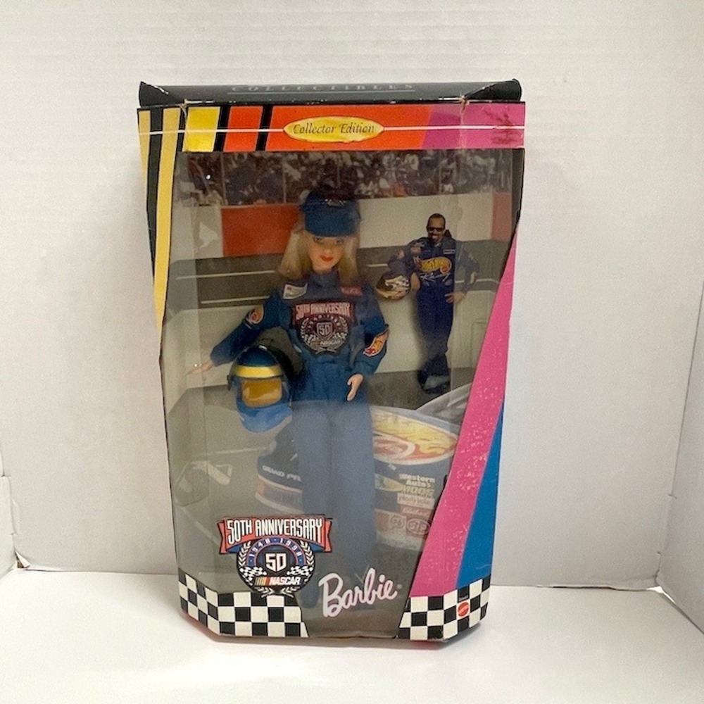 1998 Mattel 50th Anniversary‎ NASCAR Collector Edition Barbie Doll #20442